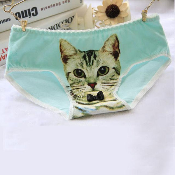 3D Cotton Cat Underwear