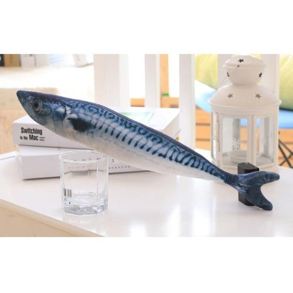 Stuffed Catnip Fish Plush Cat Toy