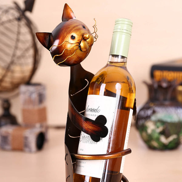 Cat Wine Bottle Holder