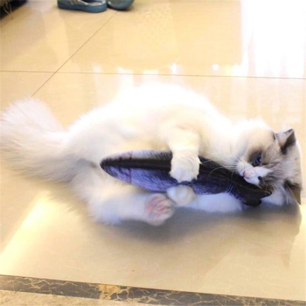 Stuffed Catnip Fish Plush Cat Toy