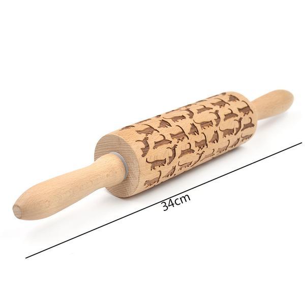 Embossing Cat Patterns Rolling Pins