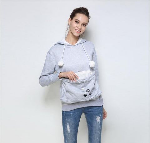 Comfy Women's Cat Hoodie Sweater