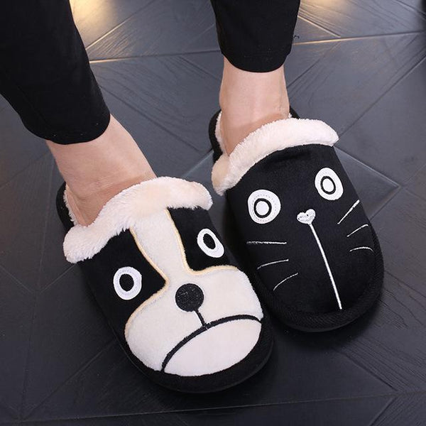 Cozy Indoor Cat Slippers