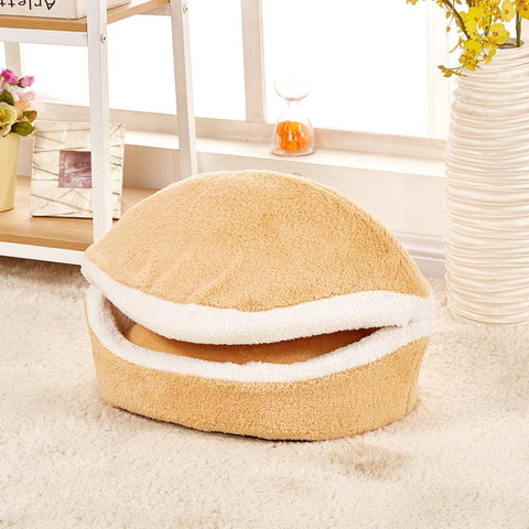 Cozy Cat Hamburger Bed