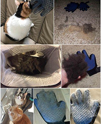 Cat Grooming Glove - Hair Remover and Massager
