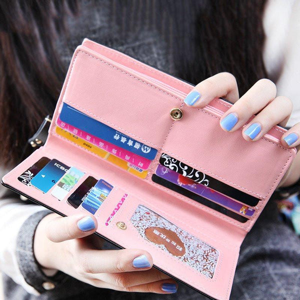 Adorable Cat Pattern Wallets