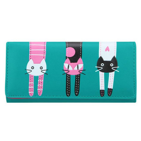 Adorable Cat Pattern Wallets