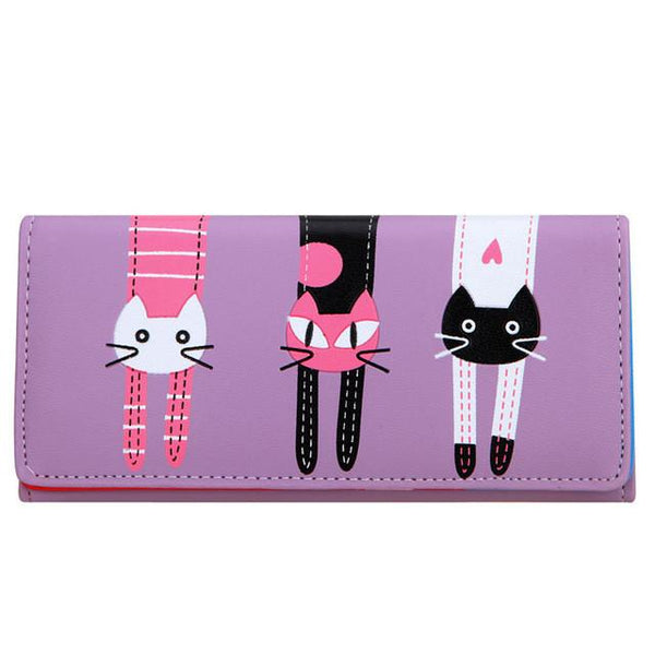 Adorable Cat Pattern Wallets