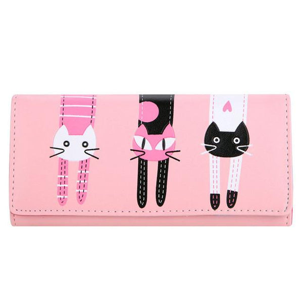 Adorable Cat Pattern Wallets