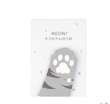 Cute Cat Paw Sticky Note Pads