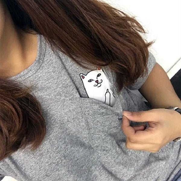 The Best-Selling Cat Pocket Tee