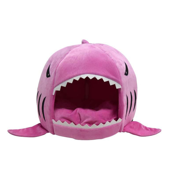 Soft And Cuddly Shark Cat Bed