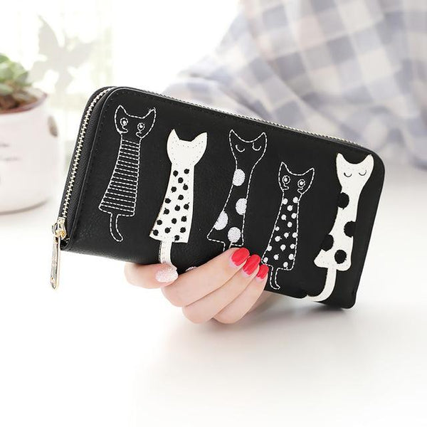 5 Cat Friends Wallet