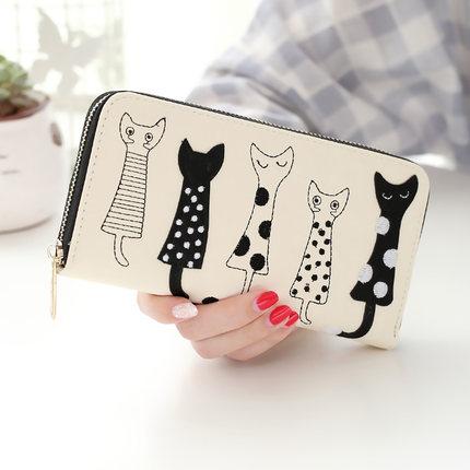 5 Cat Friends Wallet