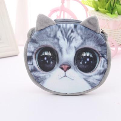 Cute 3D Cat Printed Small Handbag Satchel
