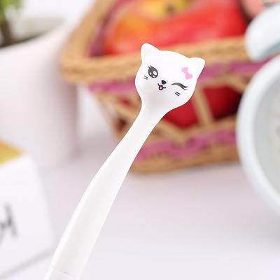 Cute Kawaii Ink Gel Cat Figure Pens