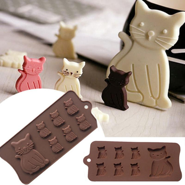Cat Shaped Silicone Mold