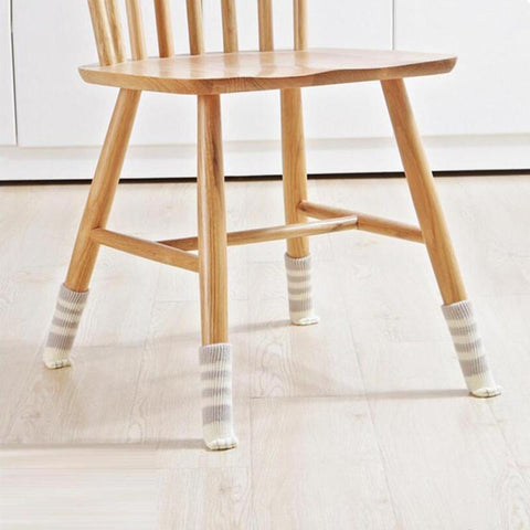 Chair Leg Cat Socks Furniture Protectors - 4pcs