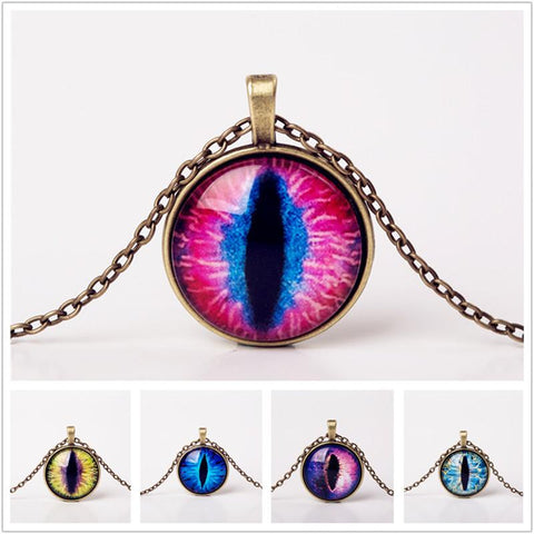 Vintage Cat Eye Necklace