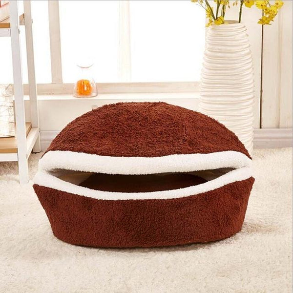 Cozy Cat Hamburger Bed